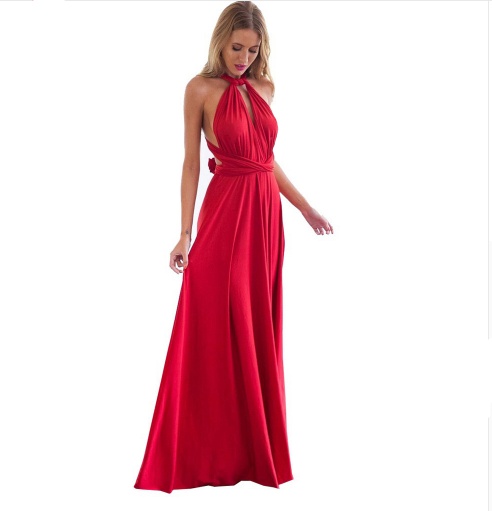 Women's Sexy Long Party Dress Club Floor-Length Summer Backless Bandage Maxi Dress Multiway Bridesmaids Boho Women Dress Vestidos - Image 9