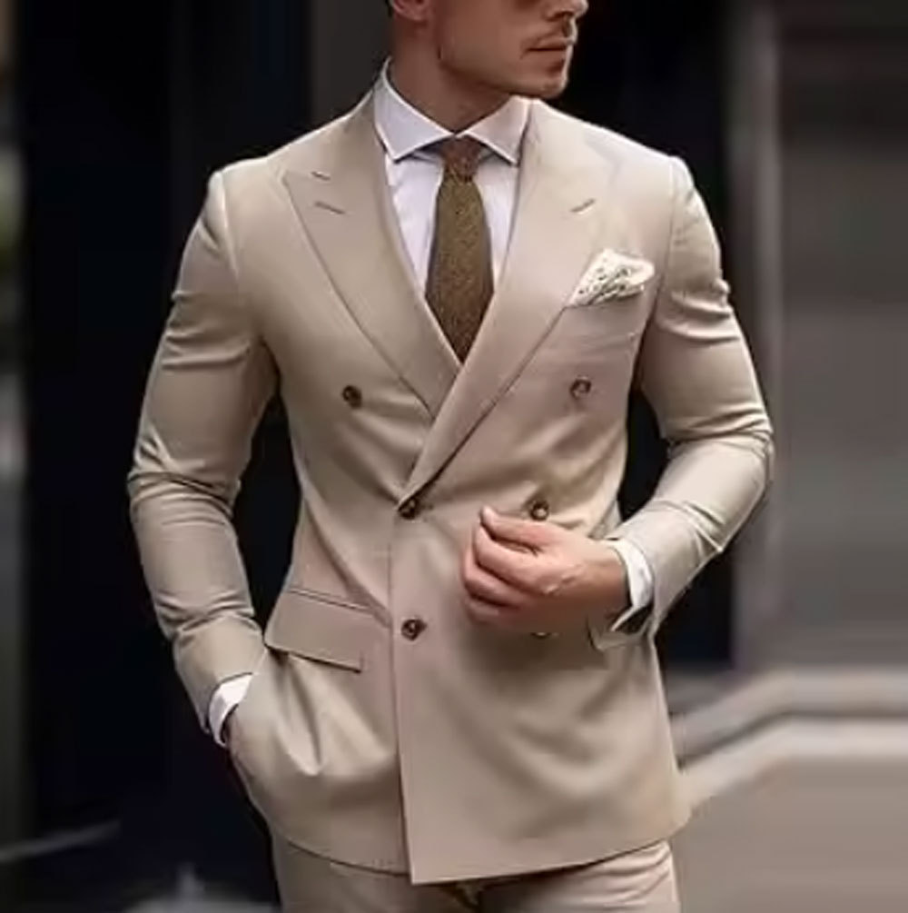Suit Men's Two-piece Suit Business Best Man Leisure - Image 7