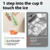 Ice Cube Mold Household Ice Maker Food Grade Press Ice Tray Ice Cube Maker Ice Tray Mold With Storage Box Kitchen Gadget - Image 8
