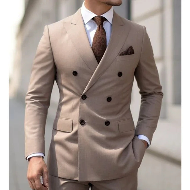 Suit Men's Two-piece Suit Business Best Man Leisure - Image 8