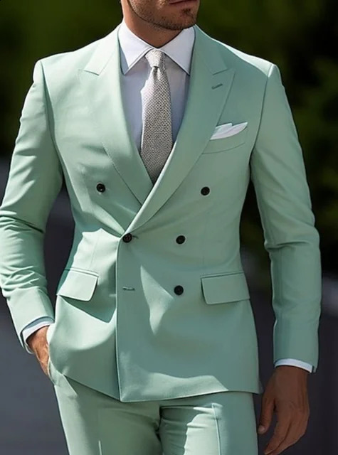 Suit Men's Two-piece Suit Business Best Man Leisure - Image 10