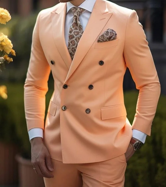 Suit Men's Two-piece Suit Business Best Man Leisure - Image 6