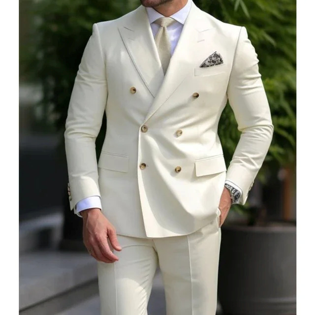 Suit Men's Two-piece Suit Business Best Man Leisure - Image 9