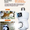 Lamp Head Type Surveillance Mobile Phone Remote Camera - Image 5